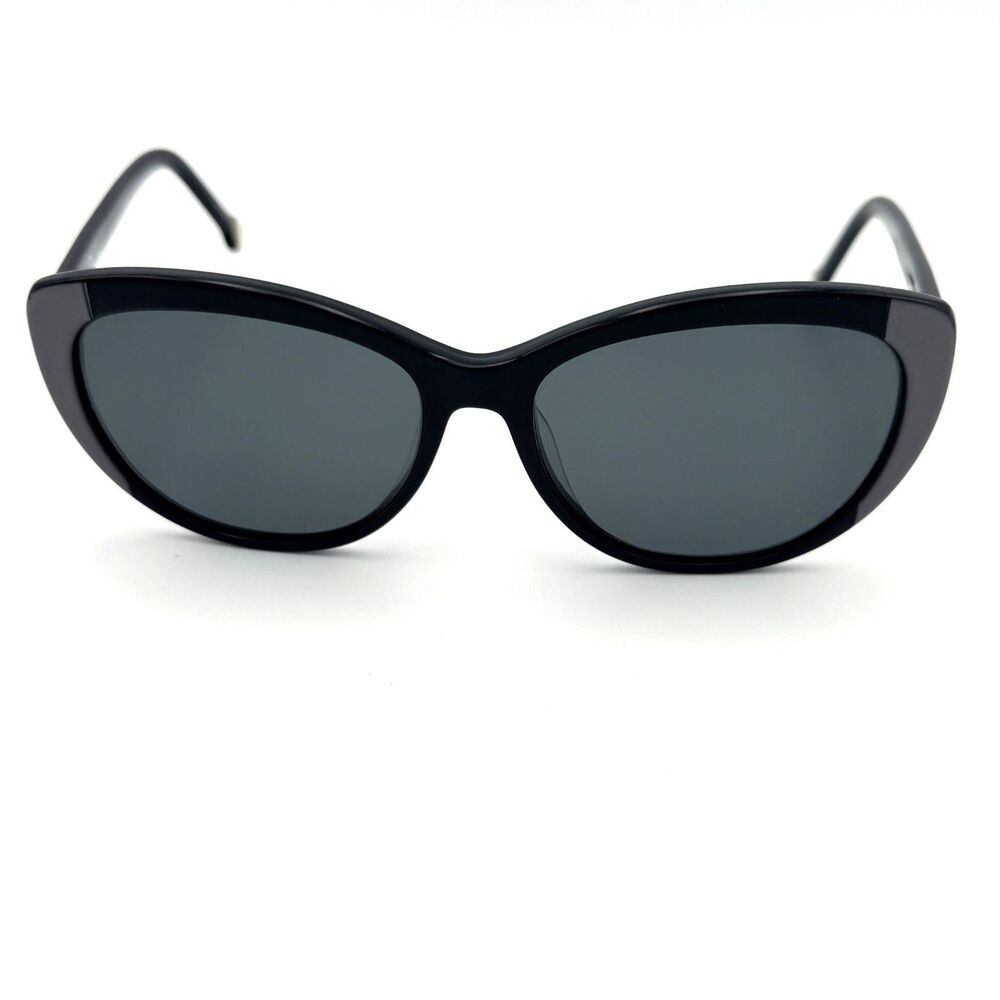 Carolina Herrera Sunglasses Frames Only  Shiny Gray Black 55/16/140 SHE648 0T29
